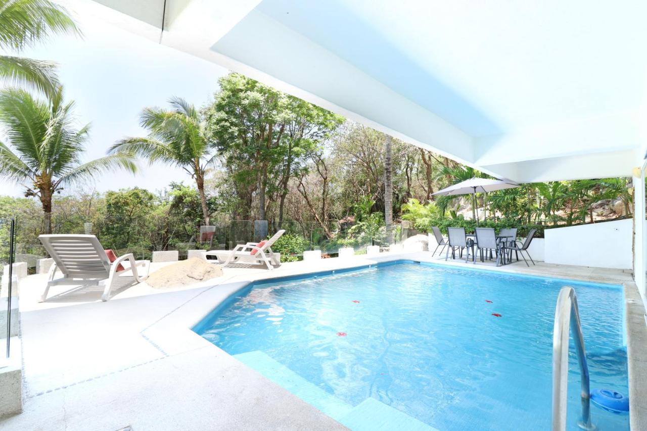 Depa En Playa Con Alberca Privada Apartment Acapulco Bagian luar foto